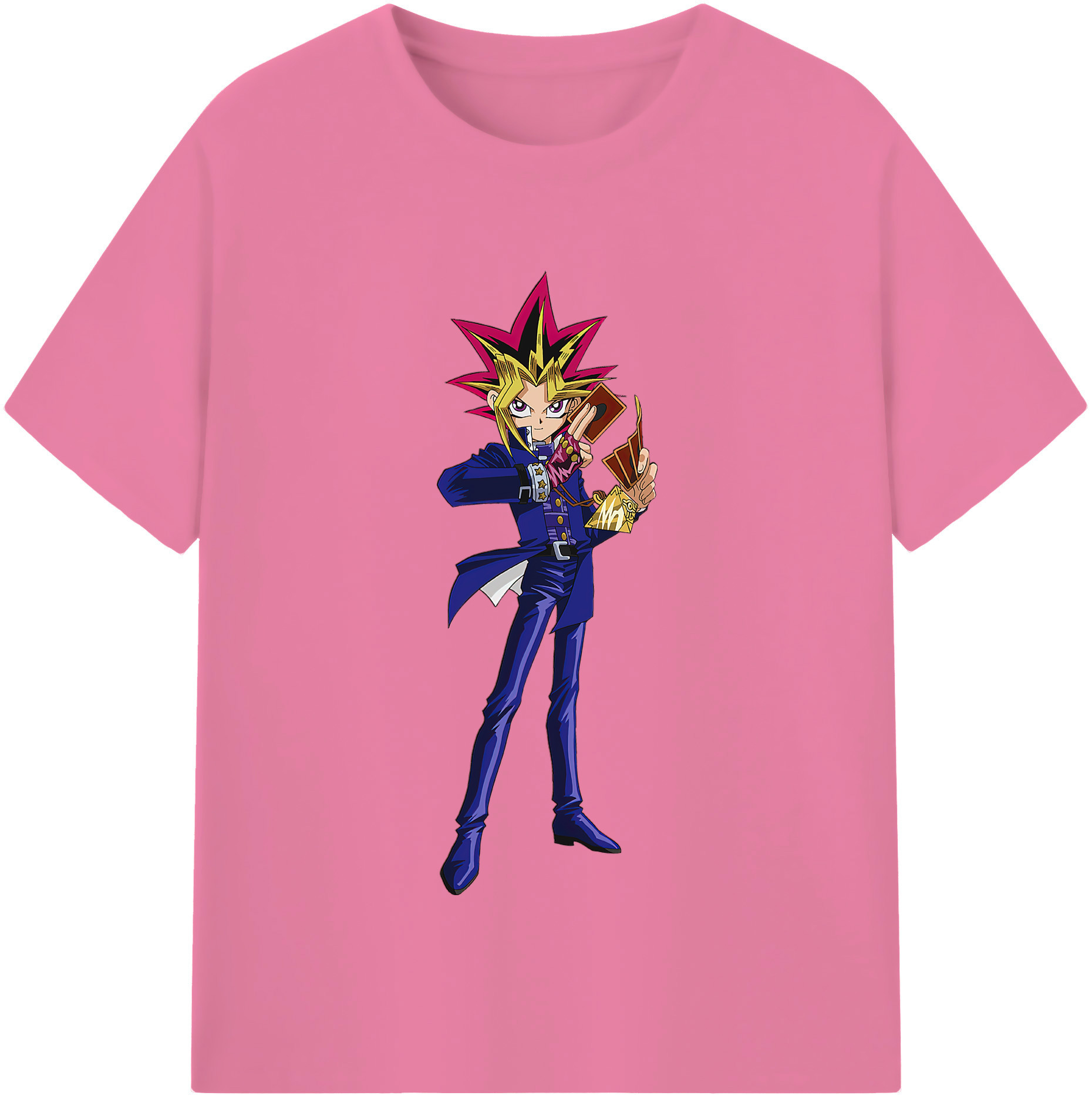 （画像用） 遊☆戯☆王 Yu-Gi-Oh! 綿100％半袖Tシャツ（フロントプリント）